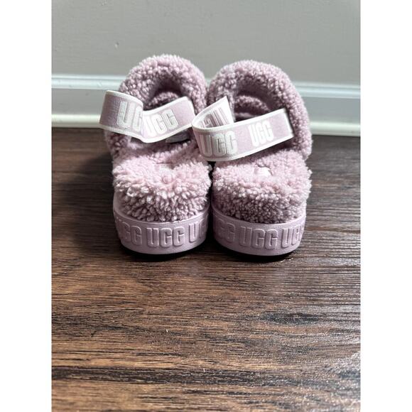 UGG Women's Oh Fluffita Sandals Rose Grey - Picture 8 of 8